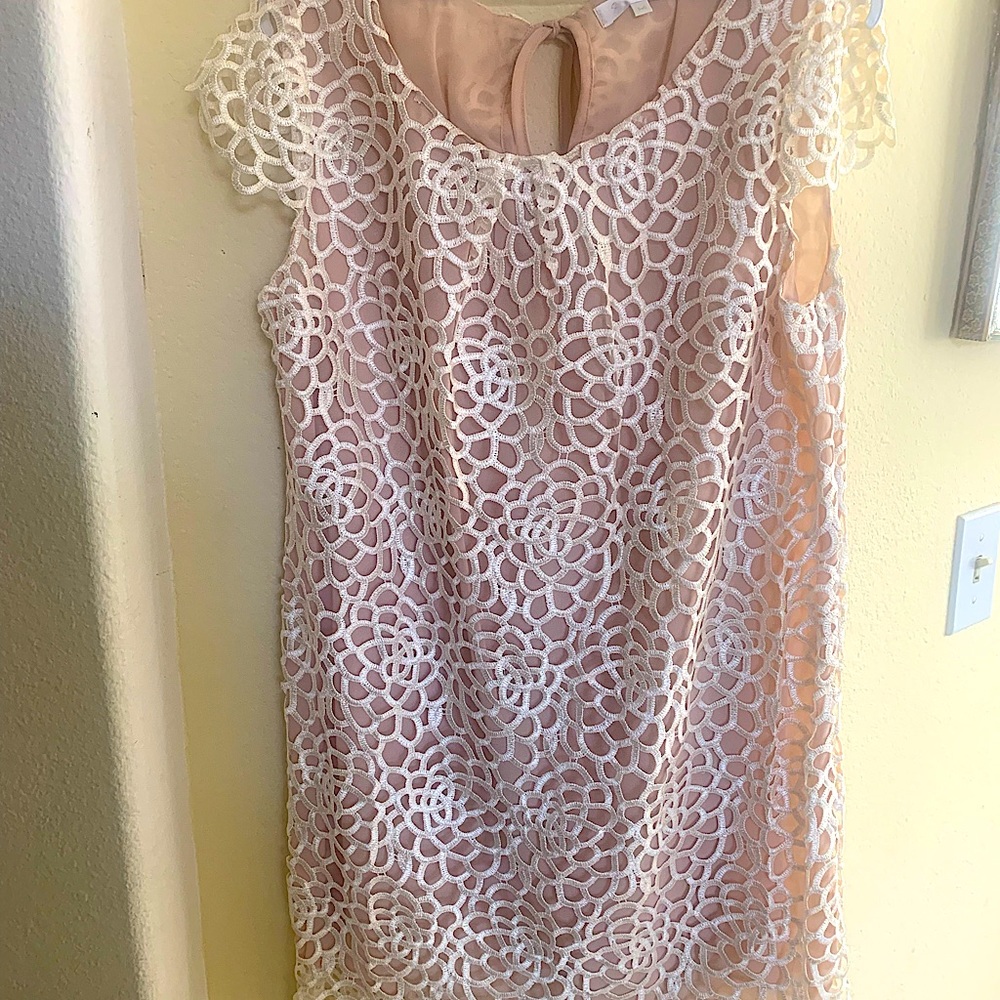 Glam embroidery miss short dress
